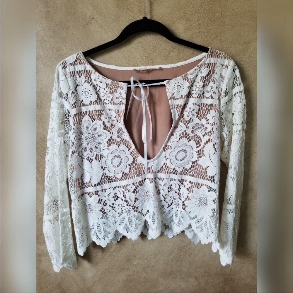 For Love and Lemons Cutout Top